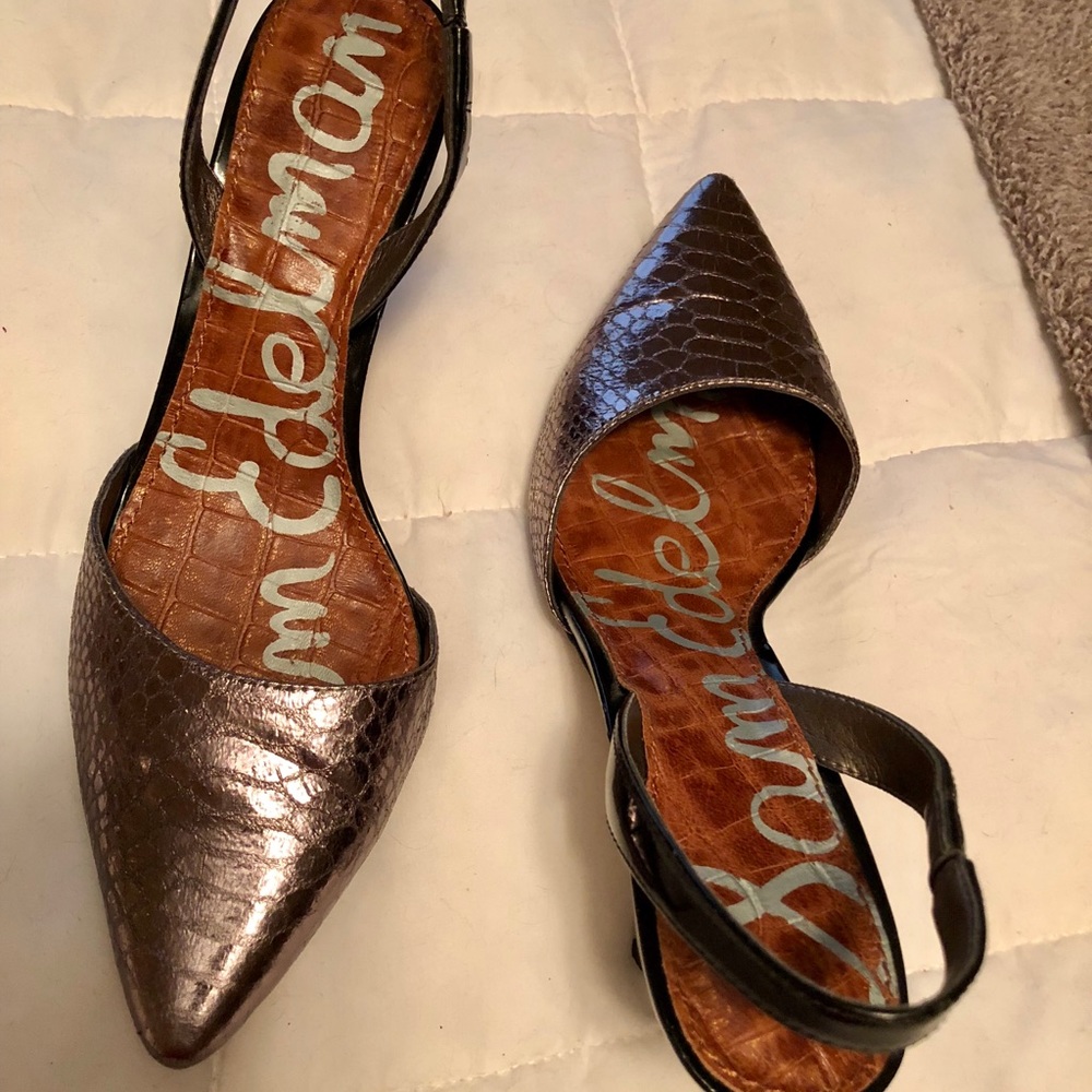 Sam Edelman "lady" slingback shoes
